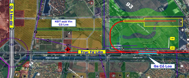 Chi tiết bản đồ và vị trí 4 nhà ga quan trọng của tuyến đường sắt Hà Nội - Quảng Ninh do VinSpeed triển khai - Ảnh 2