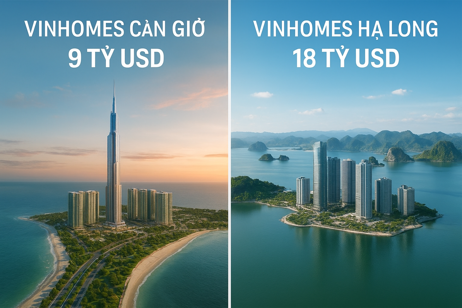 Những điểm giống nhau thú vị của 2 dự án lớn nhất lịch sử của Vinhomes - Ảnh 1