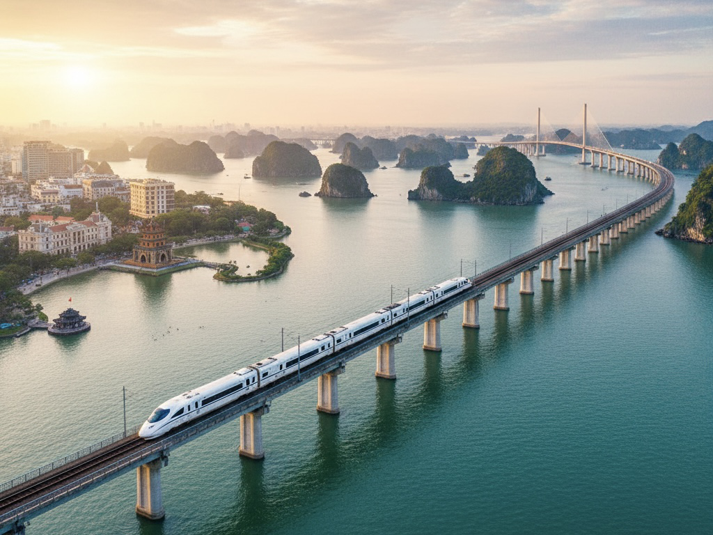 Ở Hạ Long, đi làm Hà Nội bằng tàu điện cao tốc: Chuyện lạ Việt Nam nhưng có lạ với Mỹ, Anh, Pháp, Trung Quốc? - Ảnh 1