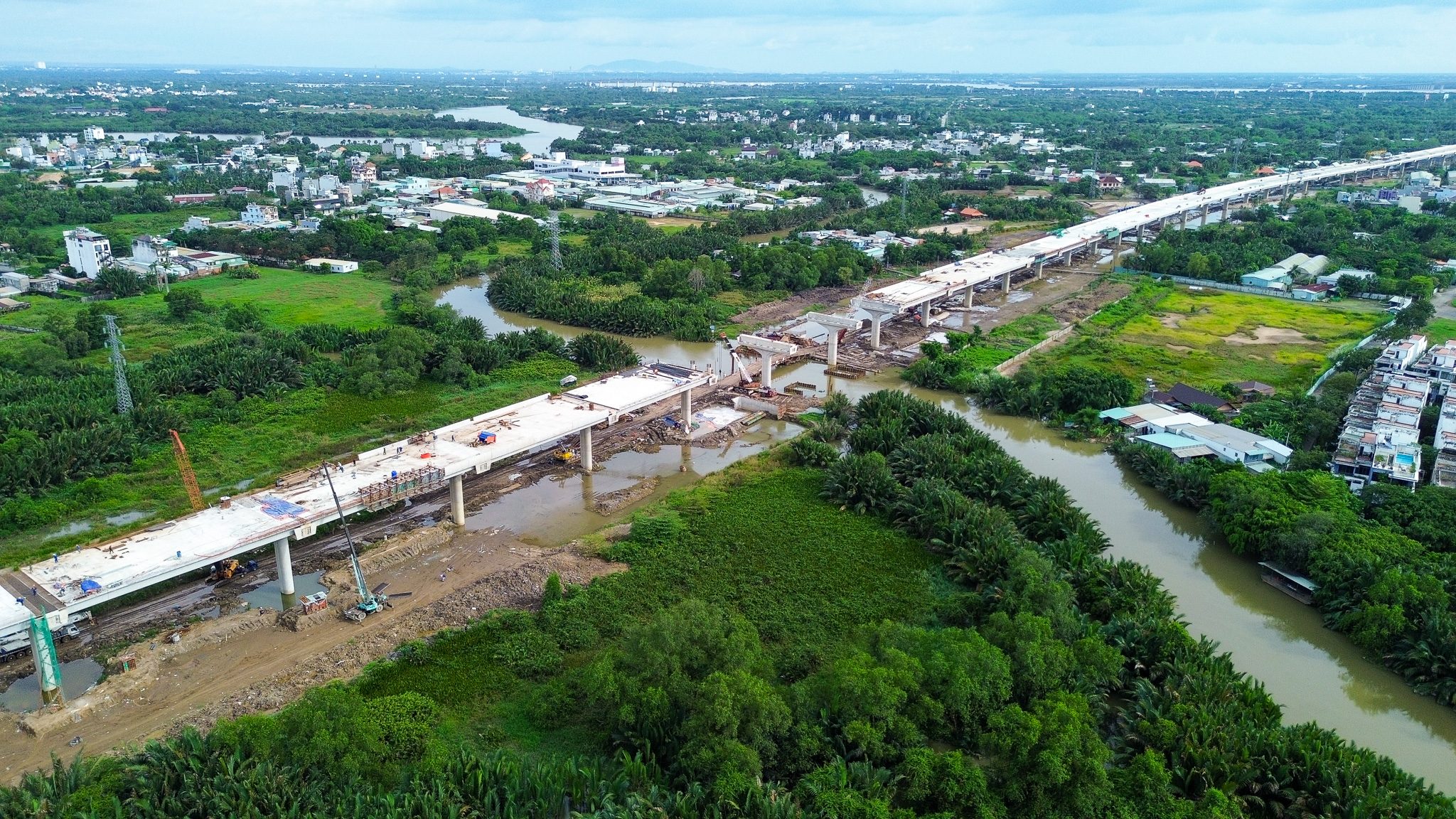 Toàn cảnh khu vực sẽ xây cầu hơn 11.000 tỷ đồng, nằm cạnh khúc sông mỗi km ‘cõng’ một tỷ USD giá trị bất động sản ở TP.HCM - Ảnh 10