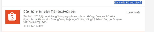 Shopee siết chính sách trả hàng hoàn tiền - Ảnh 1