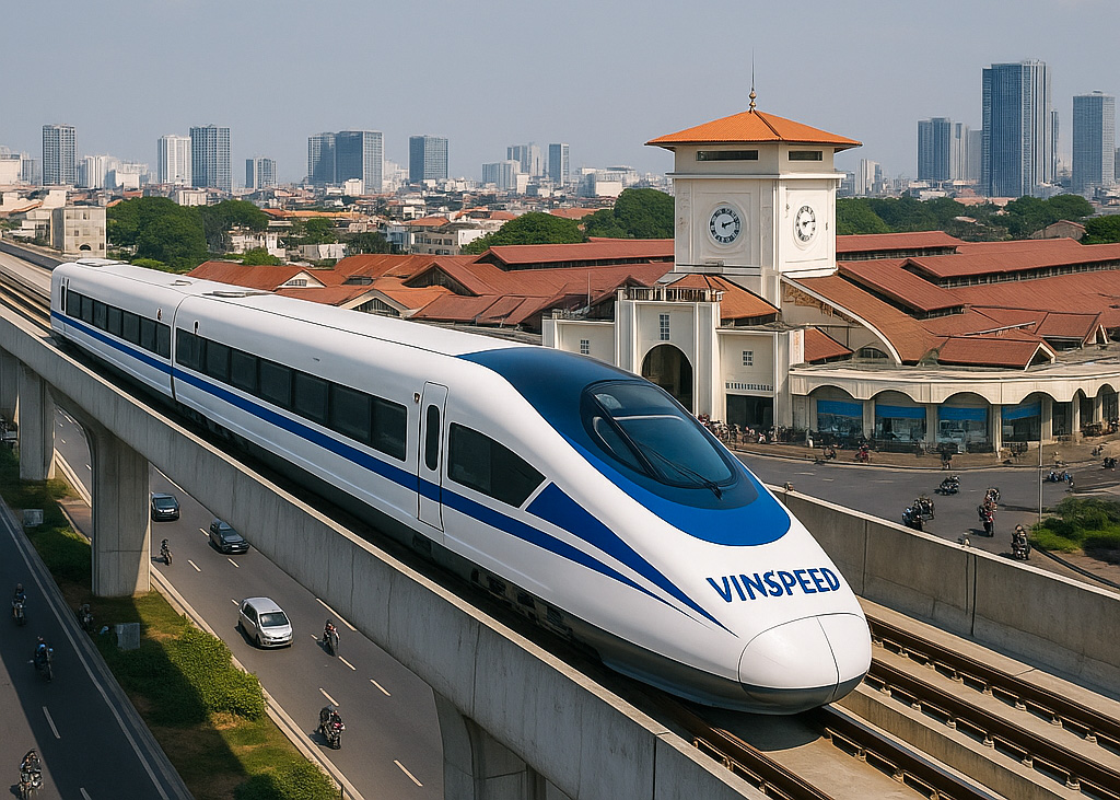 Tuyến đường sắt cao tốc Bến Thành – Cần Giờ: Vingroup dự định xây trong 2 năm, còn Nhật Bản, Pháp, Trung Quốc làm bao lâu? - Ảnh 2