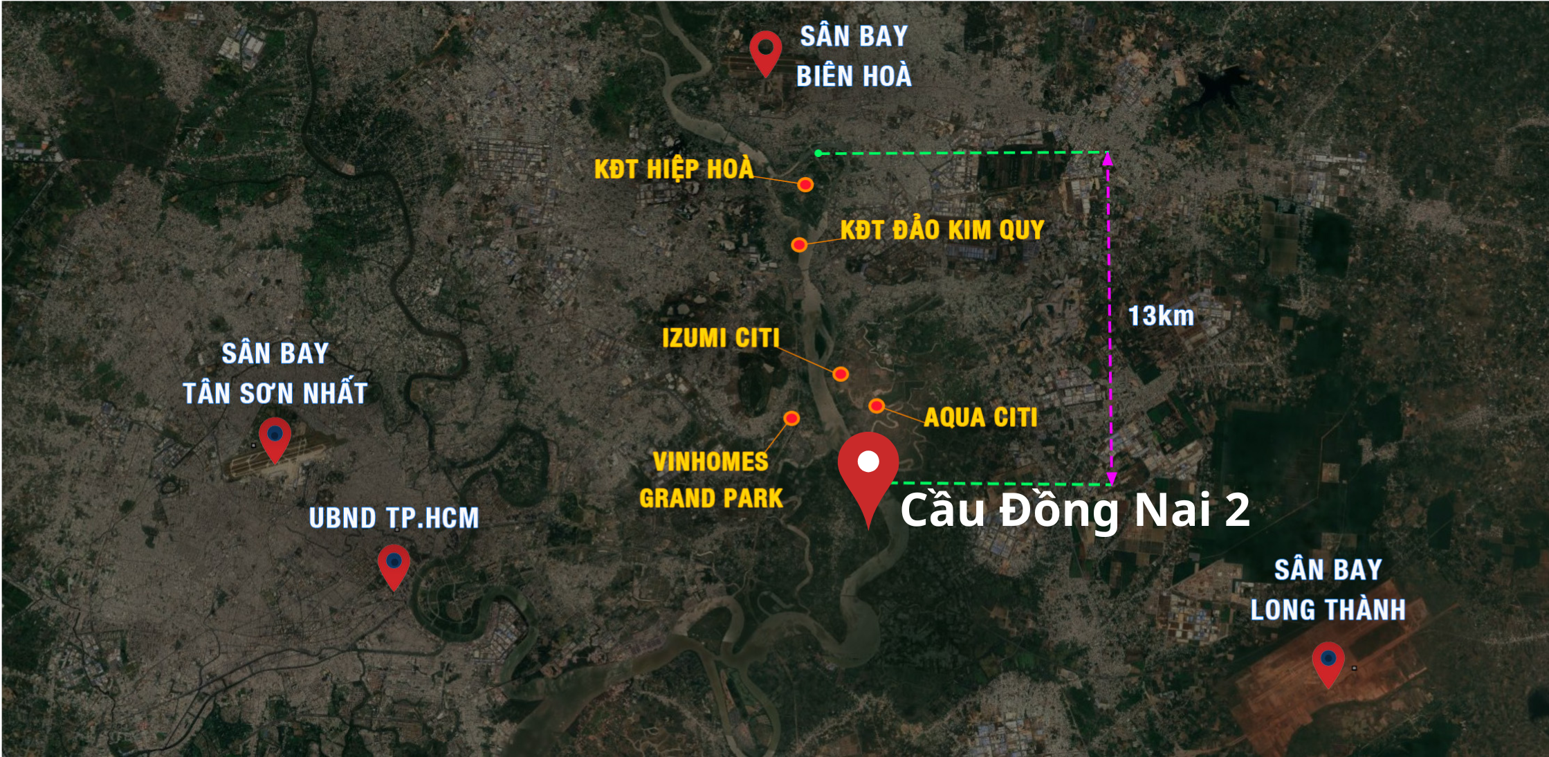 Toàn cảnh khu vực sẽ xây cầu hơn 11.000 tỷ đồng, nằm cạnh khúc sông mỗi km ‘cõng’ một tỷ USD giá trị bất động sản ở TP.HCM - Ảnh 2