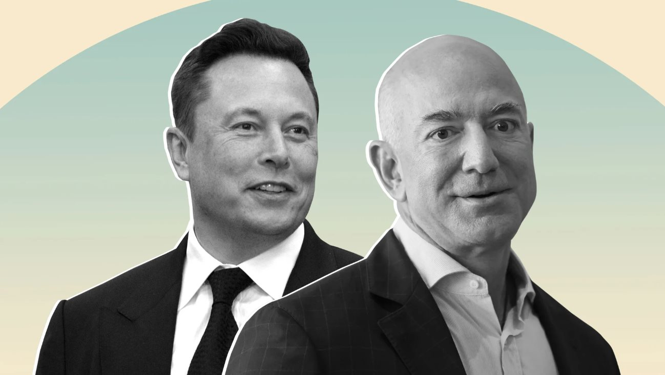 Căng thẳng leo thang giữa 2 tỷ phú giàu bậc nhất thế giới: Elon Musk gọi Jeff Bezos là ‘kẻ bắt chước’ khi trở lại làm CEO, tham gia cuộc đua AI - Ảnh 1
