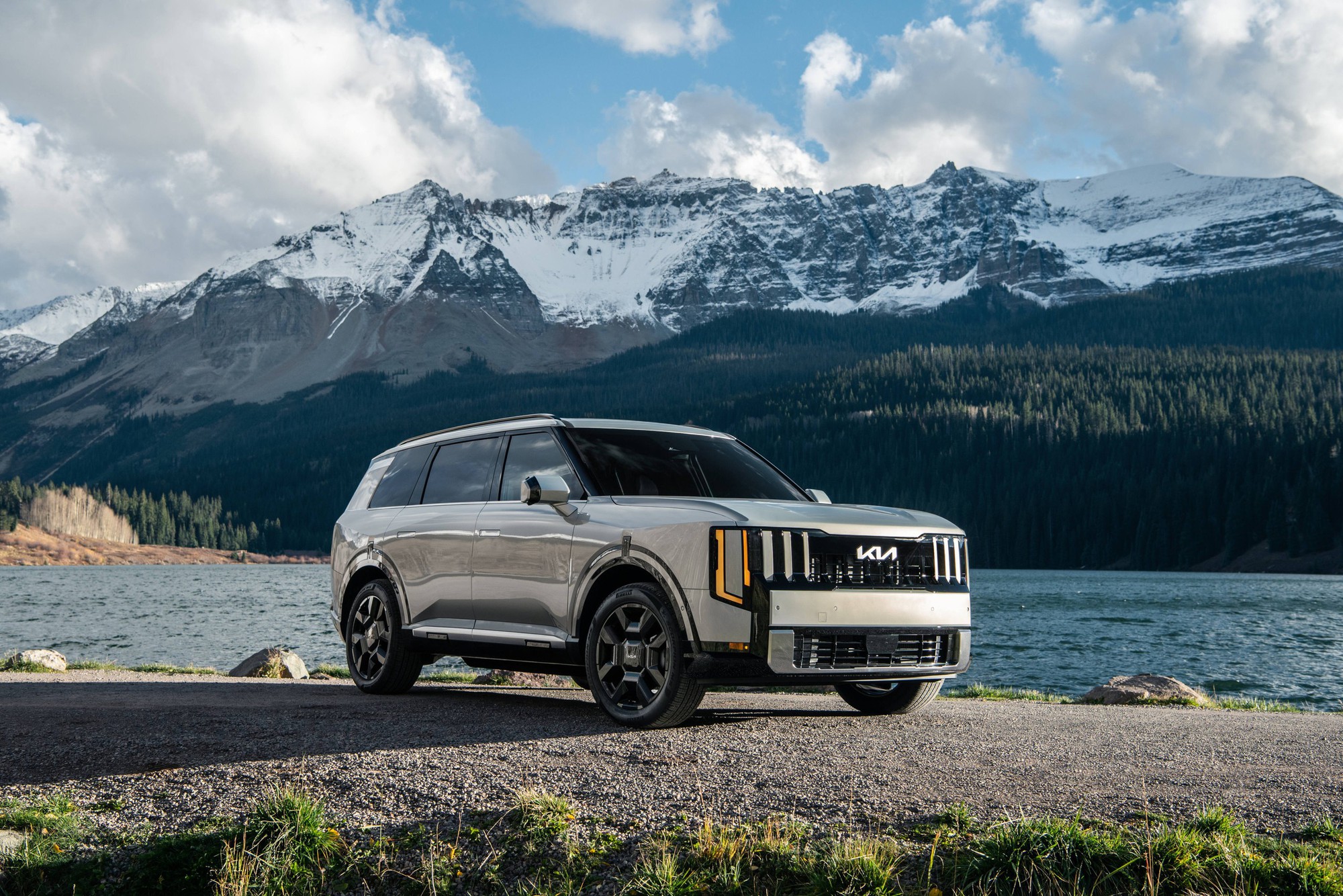 Đây là chân dung Kia Telluride 2027: Thiết kế 'phủ định đời cũ', lần đầu có bản hybrid - Ảnh 1