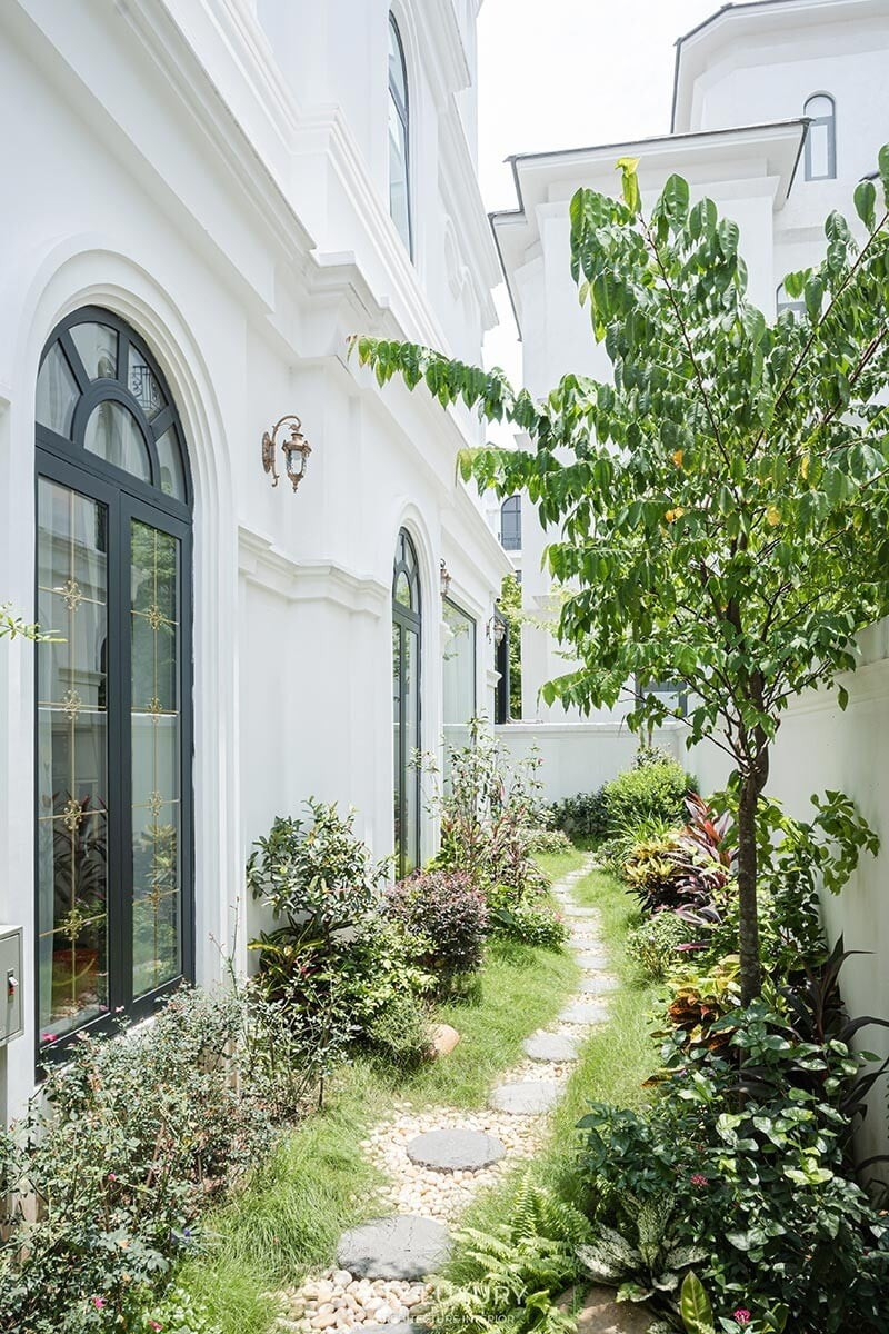 Nét đẹp tân cổ điển trong biệt thự, nhà phố - Ảnh 1