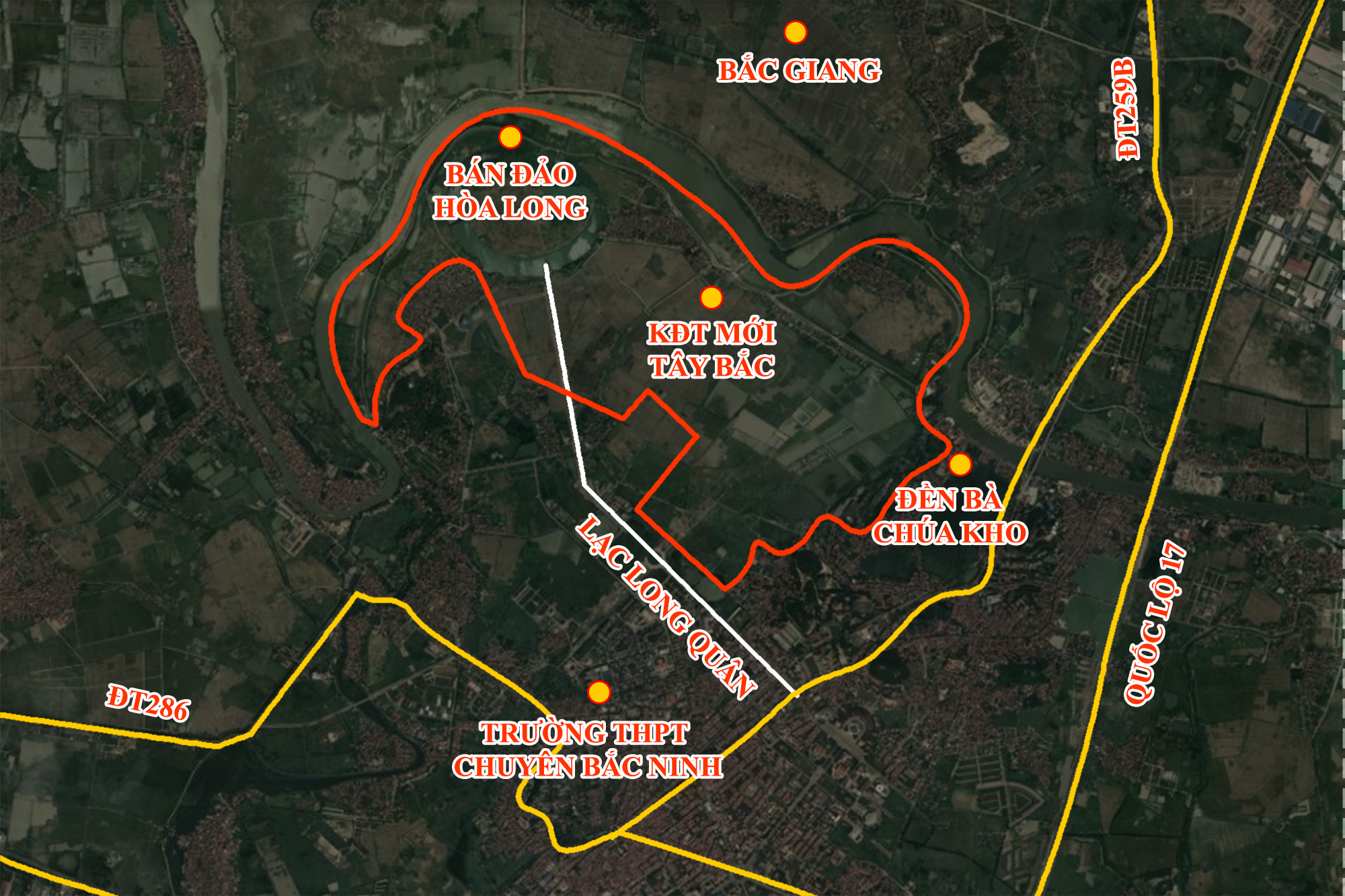 Toàn cảnh khu đất rộng gấp rưỡi phường Hoàn Kiếm, sắp được Vingroup đầu tư 41.000 tỷ làm khu đô thị ở Bắc Ninh - Ảnh 3