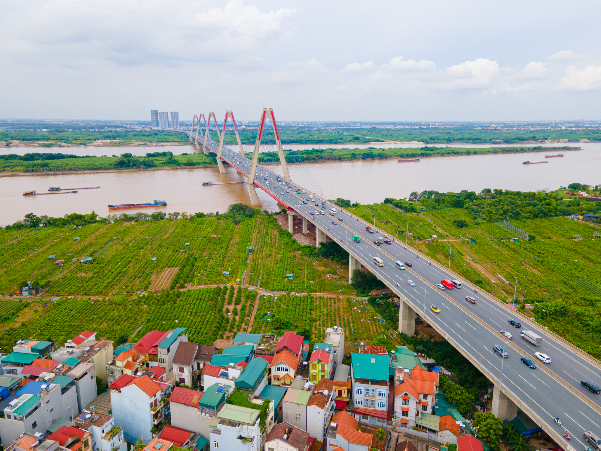 Cầu 2 tầng, cầu đắt nhất Hà Nội và loạt con đường kết nối...đang biến Mê Linh trở "điểm nóng" cho nhà đầu tư bất động sản cuối năm - Ảnh 4
