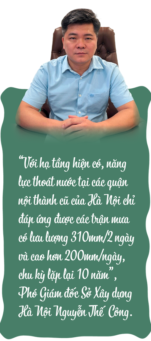 Hà Nội dốc lực 'giải cứu' hạ tầng, cấp bách xây 12 hồ điều hòa chống ngập - Ảnh 2