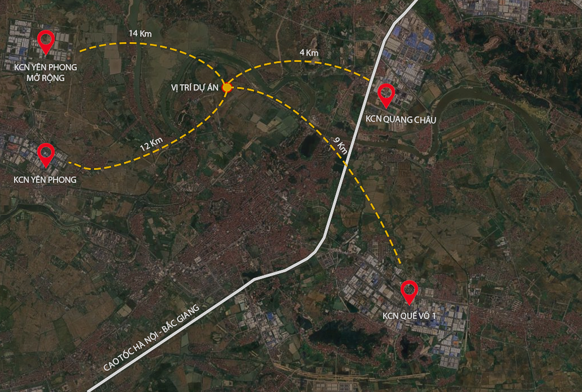 Toàn cảnh khu đất rộng gấp rưỡi phường Hoàn Kiếm, sắp được Vingroup đầu tư 41.000 tỷ làm khu đô thị ở Bắc Ninh - Ảnh 4