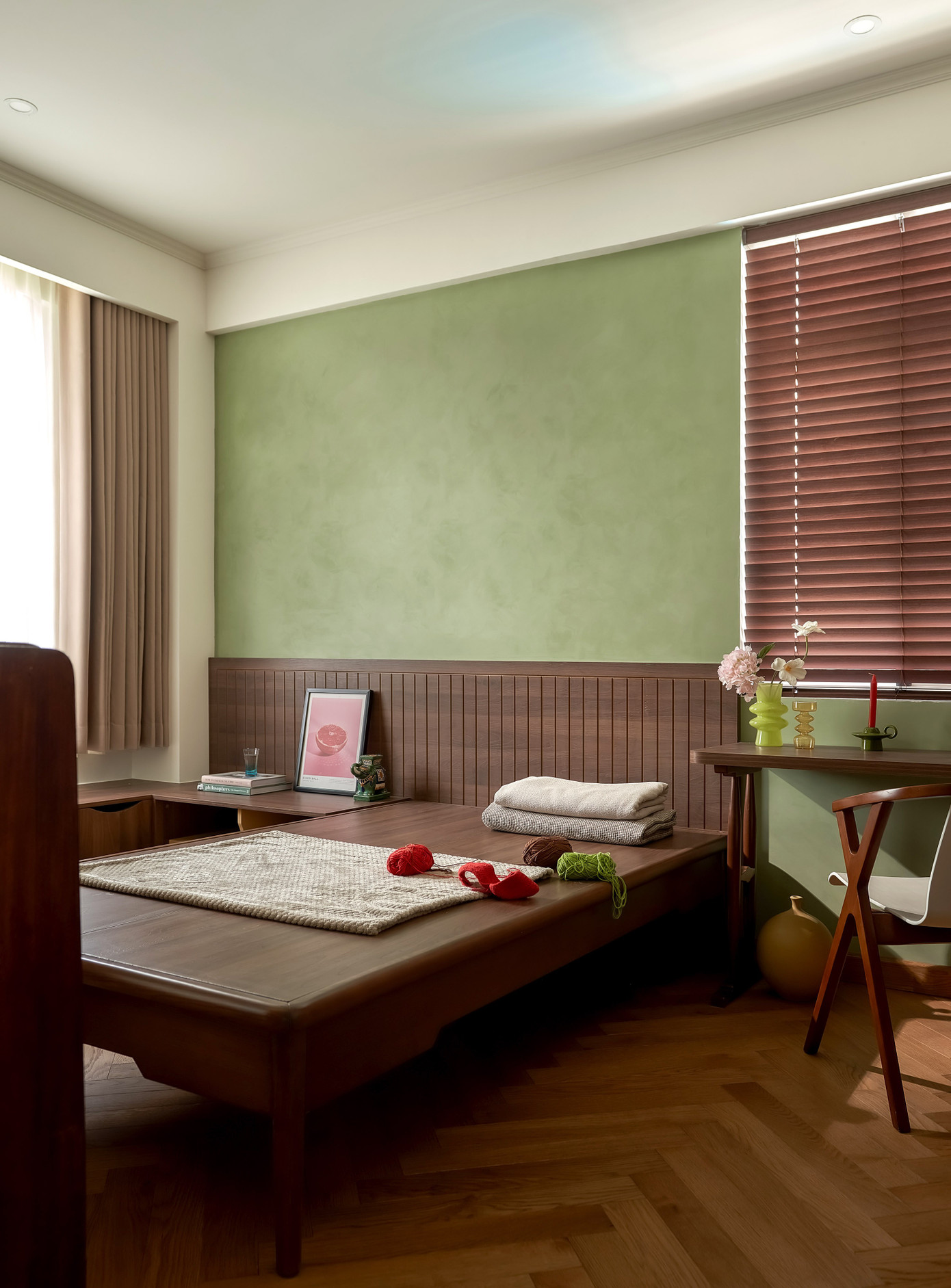 Căn hộ 130m2 được lấy cảm hứng từ những nếp gấp của gỗ - Ảnh 24