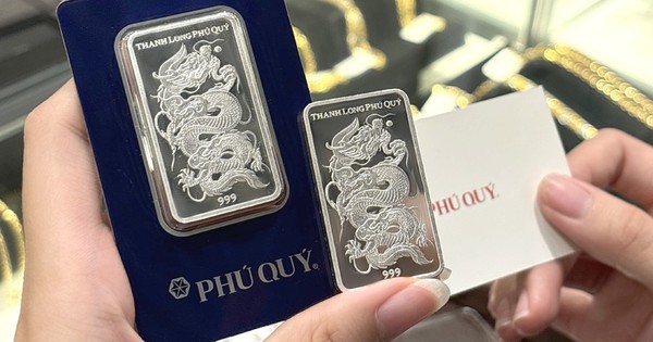 Giá bạc bật tăng sau khi xuống thấp nhất 1 tháng