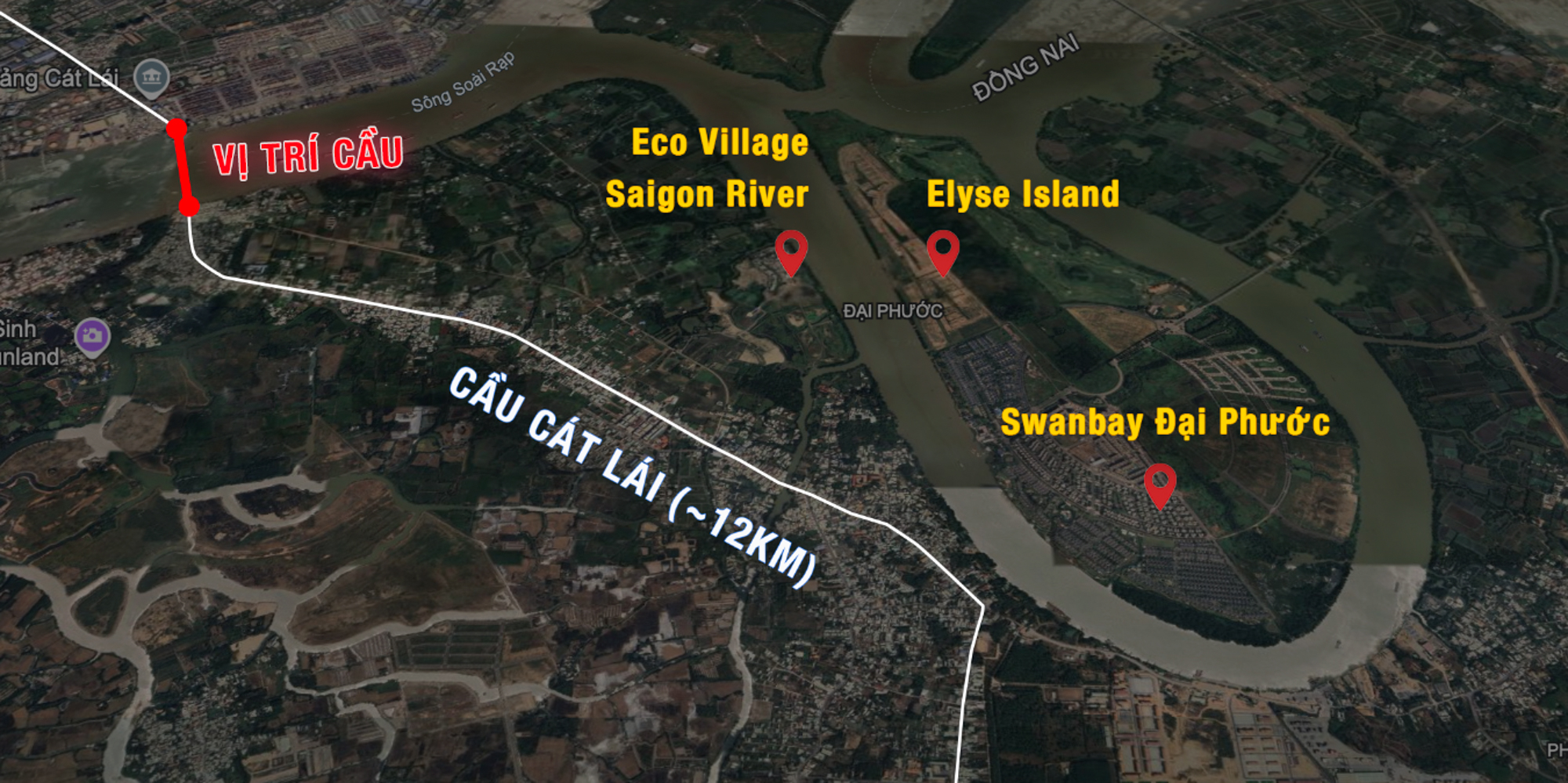 Xã giáp TP.HCM đón tin vui với cầu hơn 20.000 tỷ: Ecopark, Phú Mỹ Hưng, Nam Long sẽ hưởng lợi - Ảnh 5