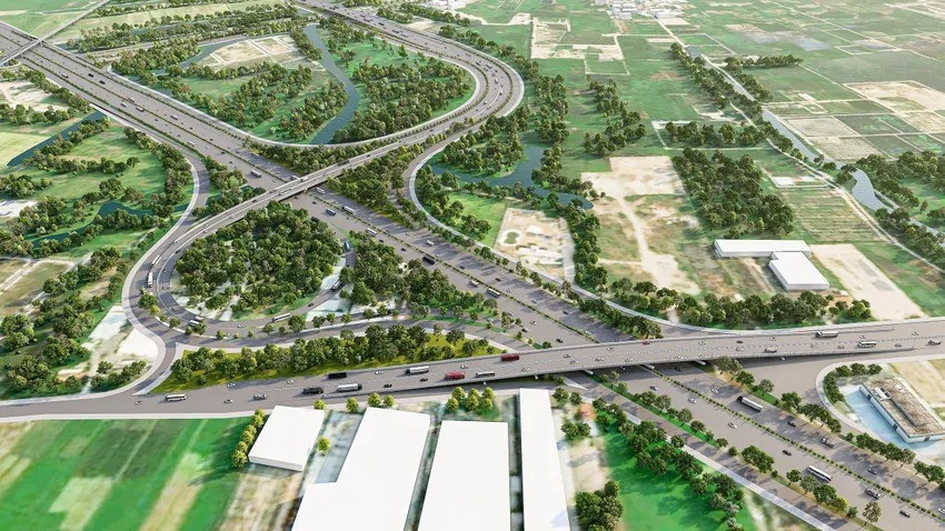 Tuyến đường huyết mạch 19.600 tỷ đồng chạy thẳng từ Việt Nam sang Campuchia chốt dấu mốc mới - Ảnh 1