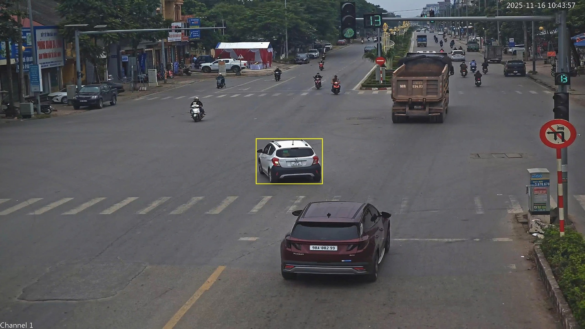 384 chủ xe máy, ô tô có biển số sau nhanh chóng nộp phạt nguội theo Nghị định 168 - Ảnh 1