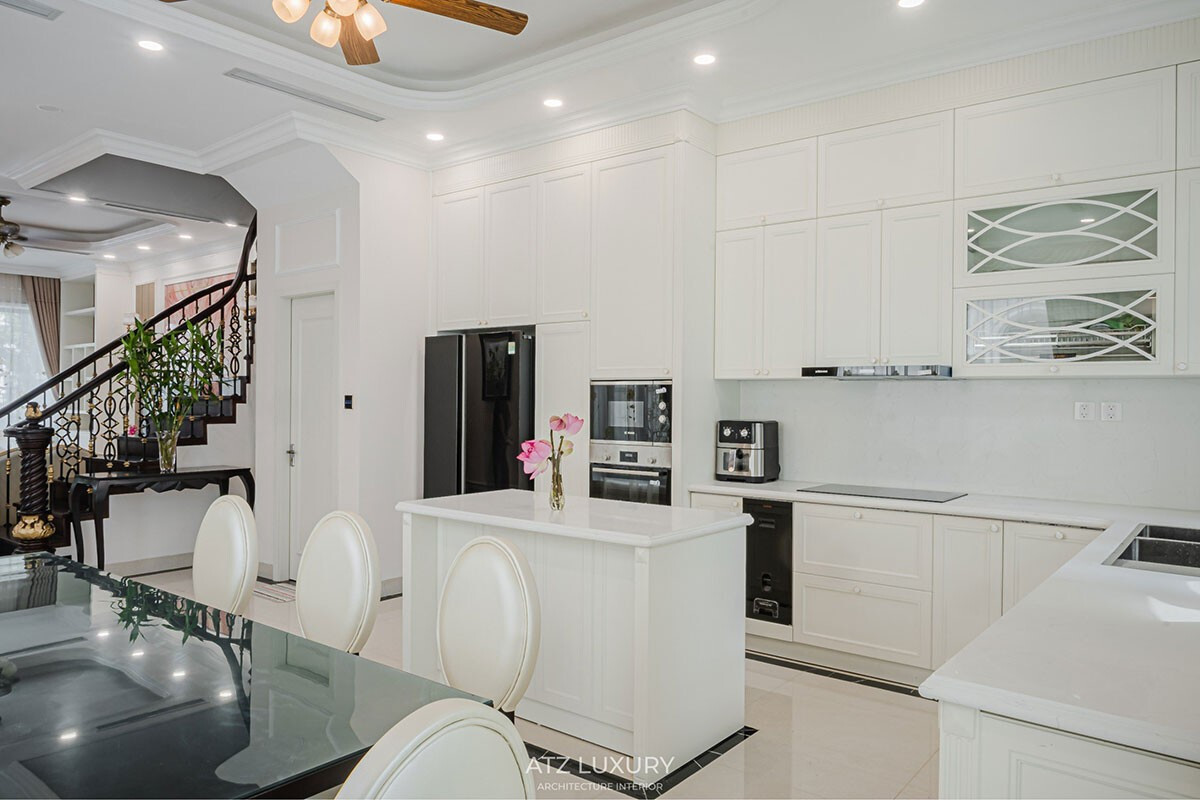 Nét đẹp tân cổ điển trong biệt thự, nhà phố - Ảnh 7