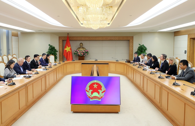 Phó Thủ tướng Hồ Đức Phớc tiếp Phó Chủ tịch Ngân hàng Thế giới (WB) - Ảnh 2