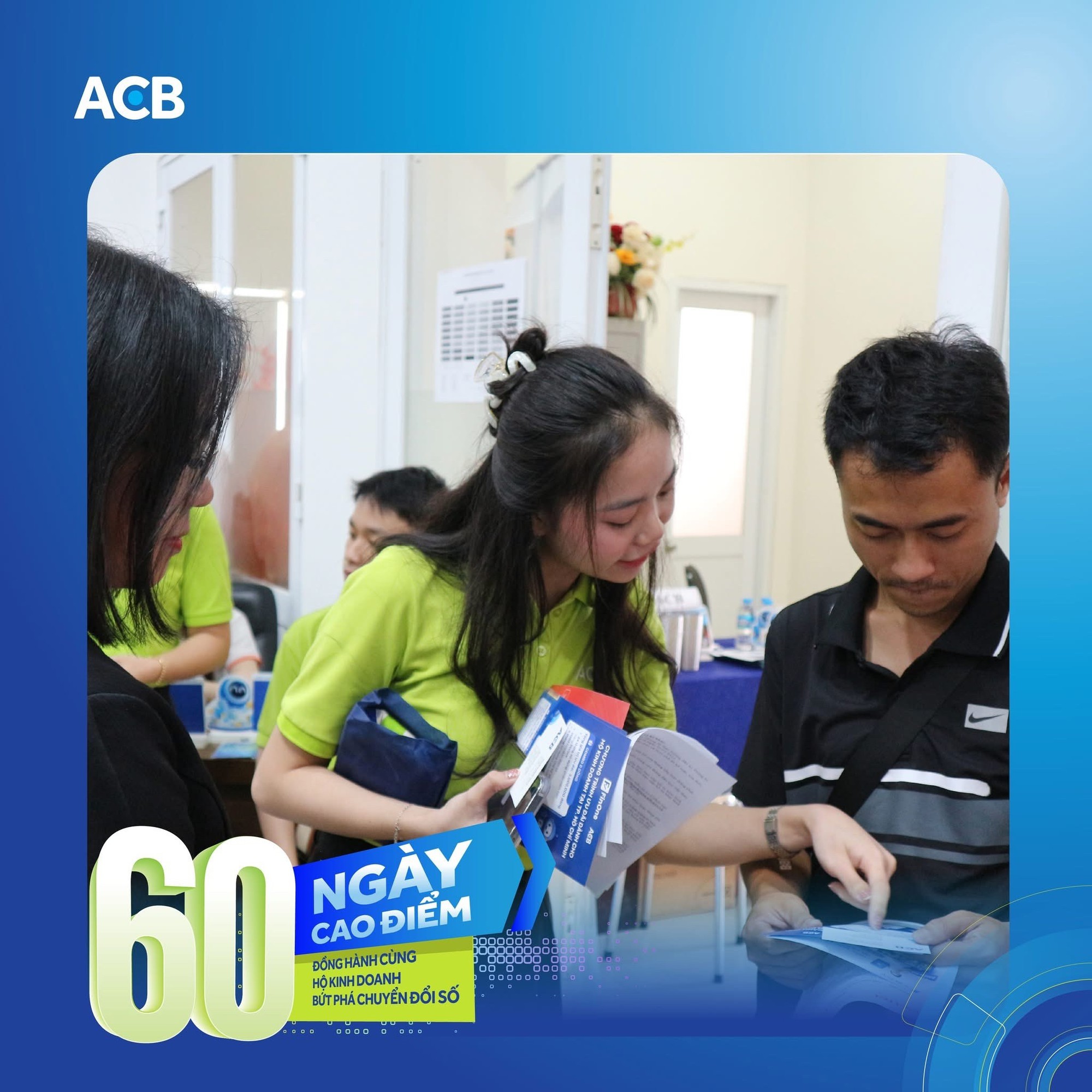 ACB: Xuống từng cơ sở, hỗ trợ hộ kinh doanh 60 ngày cao điểm chuyển đổi từ thuế khoán sang kê khai - Ảnh 2