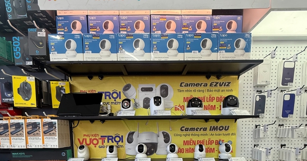 Thế Giới Di Động chạm mốc bán ra 1 triệu camera - doanh số tăng gấp 10 lần trong 3 năm