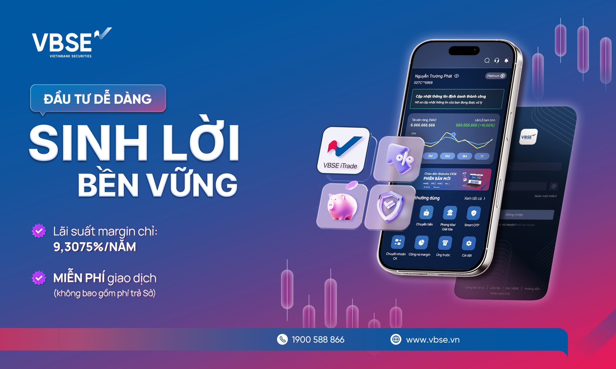 VietinBank Securities ra mắt giao diện App, Website đầu tư mới - Ảnh 1
