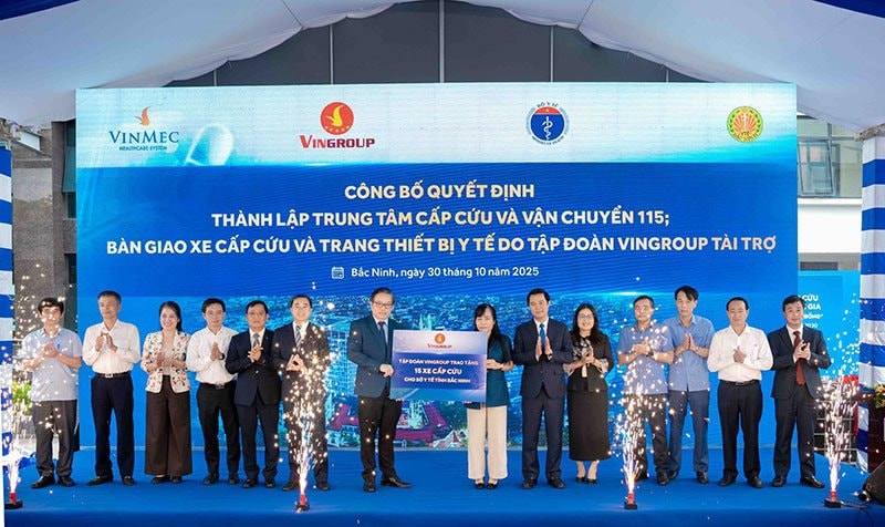 ‘Lời hứa’ 1.000 tỷ: Vingroup tài trợ 15 ‘phòng cấp cứu di động’ cho Bắc Ninh - Ảnh 1