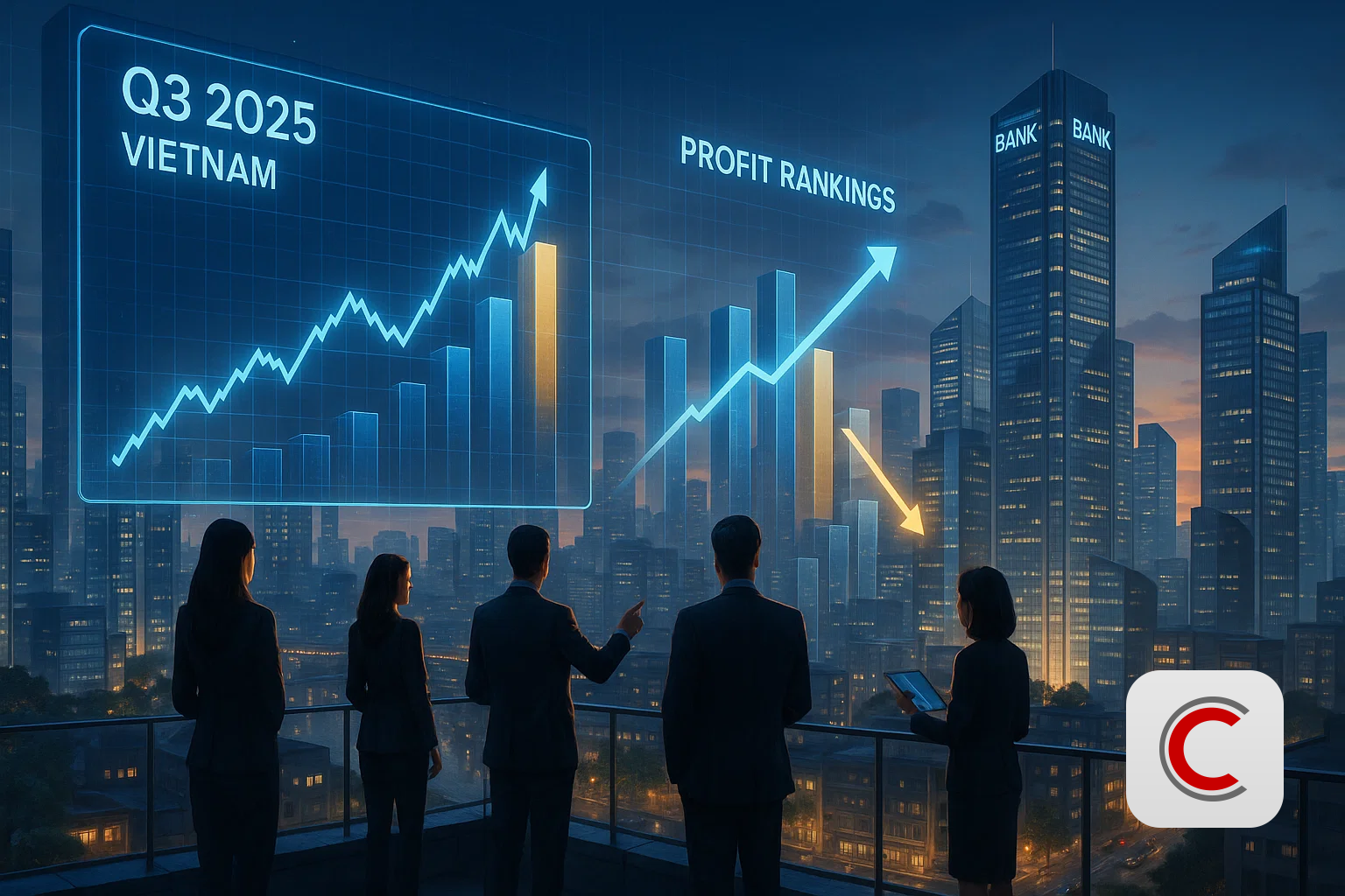 Biến động lớn trên bảng xếp hạng lợi nhuận ngân hàng quý 3/2025: VietinBank mất ngôi quán quân, VPBank trở lại top 3, một nhà băng tăng 26 lần - Ảnh 1