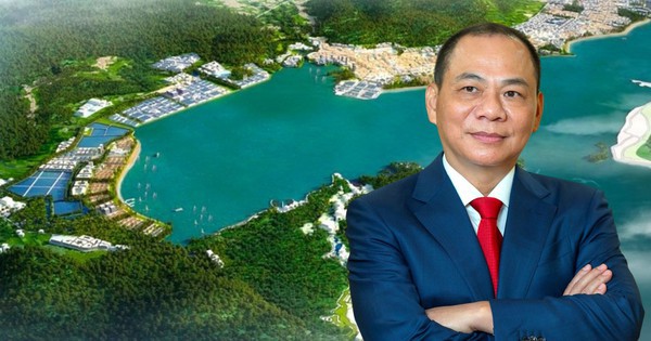 Tỷ phú Phạm Nhật Vượng "chơi lớn", sắp khởi công siêu đô thị ven vịnh 85.000 tỷ đồng