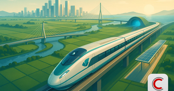 Những con số đáng chú ý trong dự án đường sắt Hà Nội - Quảng Ninh của VinSpeed