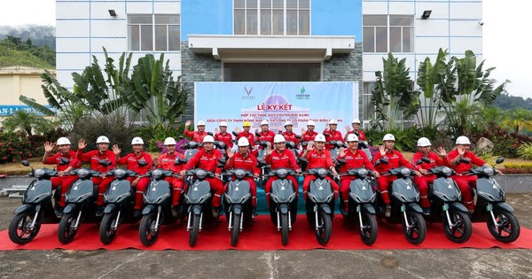 Cú "bắt tay" của VinFast và công ty con của PV Power: Ký xong, hàng trăm nhân viên lập tức "lên đời" xe máy điện