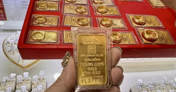 Sáng 5/11: Giá vàng miếng SJC, vàng nhẫn đồng loạt giảm mạnh