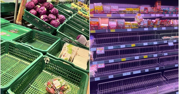 Cảnh tượng "đi mua không sót một thứ gì" trước khi bão cuồng phong Kalmaegi đổ bộ hôm nay!