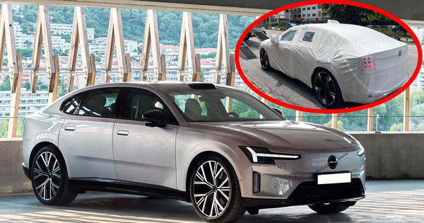 Volvo ES90 lộ diện gần Việt Nam: Sedan điện mạnh 680 mã lực, chạy 700km/sạc, ra mắt đầu năm sau