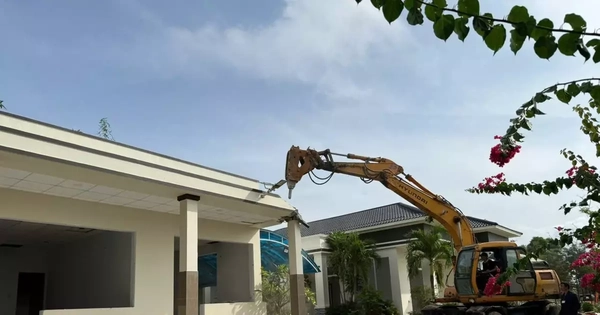 Cưỡng chế resort rộng 6,6ha, xây trái phép ở danh thắng Đồi cát bay Mũi Né