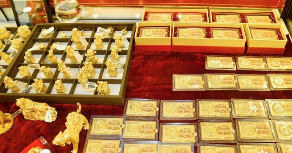 Cuối ngày 10/11: Giá vàng nhẫn, vàng miếng tiếp tục tăng
