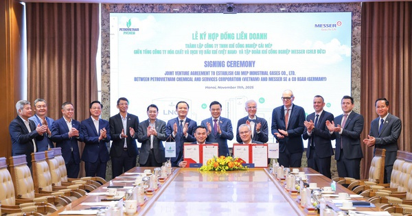 Petrovietnam - Messer liên doanh đầu tư Nhà máy khí công nghiệp Cái Mép