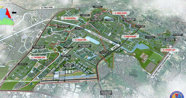 Chưa từng có: Hà Nội tiếp tục quy hoạch khu đô thị thể thao 4.560ha cạnh tuyến đường sắt cao tốc Bắc - Nam và Vành đai 4