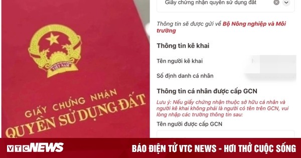 Người dân bắt đầu được nộp sổ đỏ qua VNeID, cách làm thế nào?