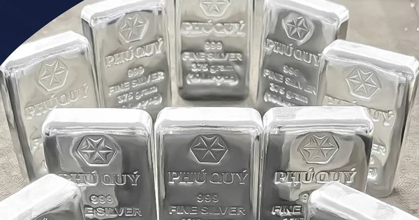 Giá bạc "bay phấp phới" sau khi Mỹ đưa Bạc vào danh sách khoáng sản chiến lược