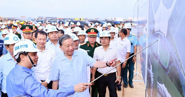 Tổng Bí thư Tô Lâm kiểm tra Dự án Sân bay Long Thành