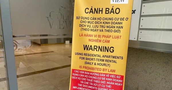 Sở Xây dựng TP HCM gửi báo cáo lên UBND TP về việc thí điểm cho thuê căn hộ chung cư ngắn hạn