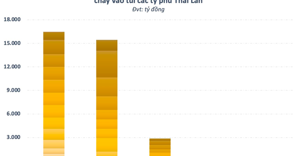 Các tỷ phú Thái Lan “bỏ túi” hơn 35.000 tỷ đồng cổ tức từ Vinamilk, Sabeco, Nhựa Bình Minh...
