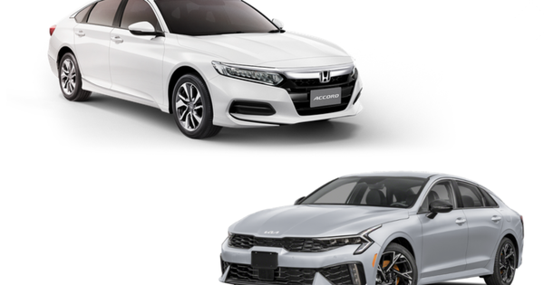 Sedan hạng D Honda Accord và Kia K5 đang ở đâu tại thị trường ô tô Việt Nam?