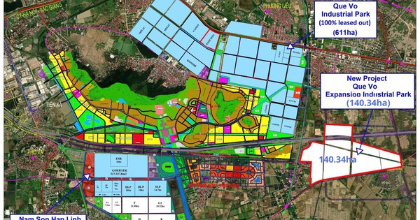 Dự án khu công nghiệp hơn 1.870 tỷ đồng, tập trung thu hút lĩnh vực điện tử, cơ khí chính xác… của Kinh Bắc giờ ra sao?