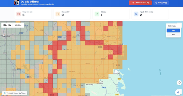 Nhóm kỹ sư FPT thức trắng đêm làm phần mềm miễn phí giúp dự báo mưa lũ, theo dõi ngập và gửi tín hiệu kêu cứu