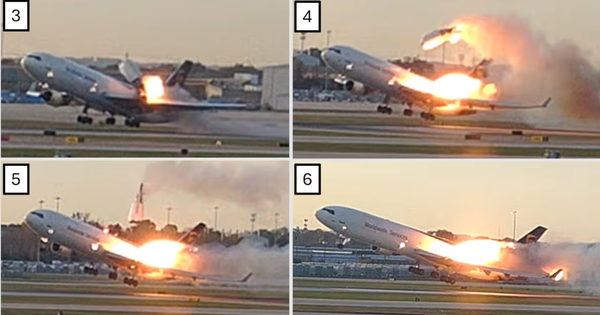 Động cơ "rụng" trong lúc cất cánh, máy bay cháy như ngọn đuốc: Hàng chục người thương vong