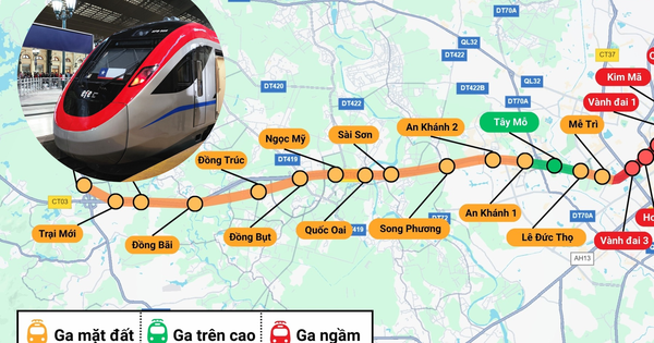Tập đoàn xe lửa hàng đầu Trung Quốc muốn tham gia làm tuyến metro Văn Cao - Hòa Lạc hơn 65.000 tỷ đồng, chuẩn bị khởi công vào dịp 19/12 tới