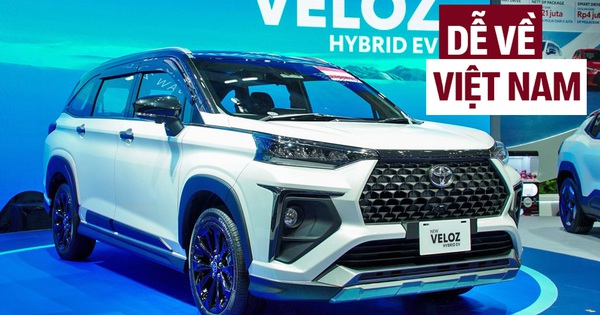 Ảnh thực tế Toyota Veloz hybrid giá quy đổi từ 472 triệu đồng vừa ra mắt: Động cơ 1.5L, có tính năng chạy điện, đáp trả Xpander hybrid