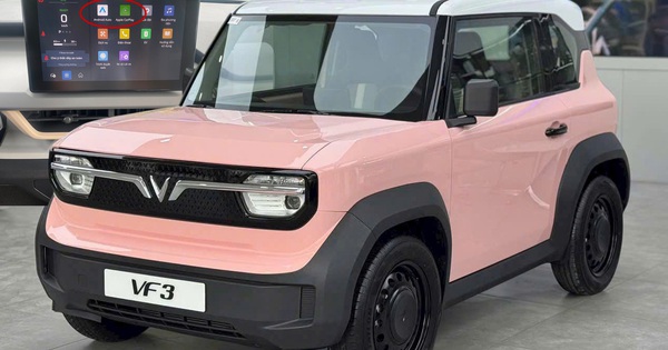 Ảnh thực tế VinFast VF 3 bản nâng cấp tại Việt Nam: Giá 302 triệu đồng, vô-lăng mới, có CarPlay