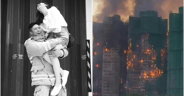 Chân dung lính cứu hoả qua đời trong vụ cháy chung cư ở Hong Kong (Trung Quốc): Xót xa lời nhắn cuối