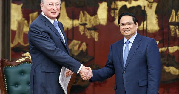 Gặp Thủ tướng, Tập đoàn khổng lồ của Nga muốn xây dựng trung tâm trong lĩnh vực chiến lược tại Việt Nam